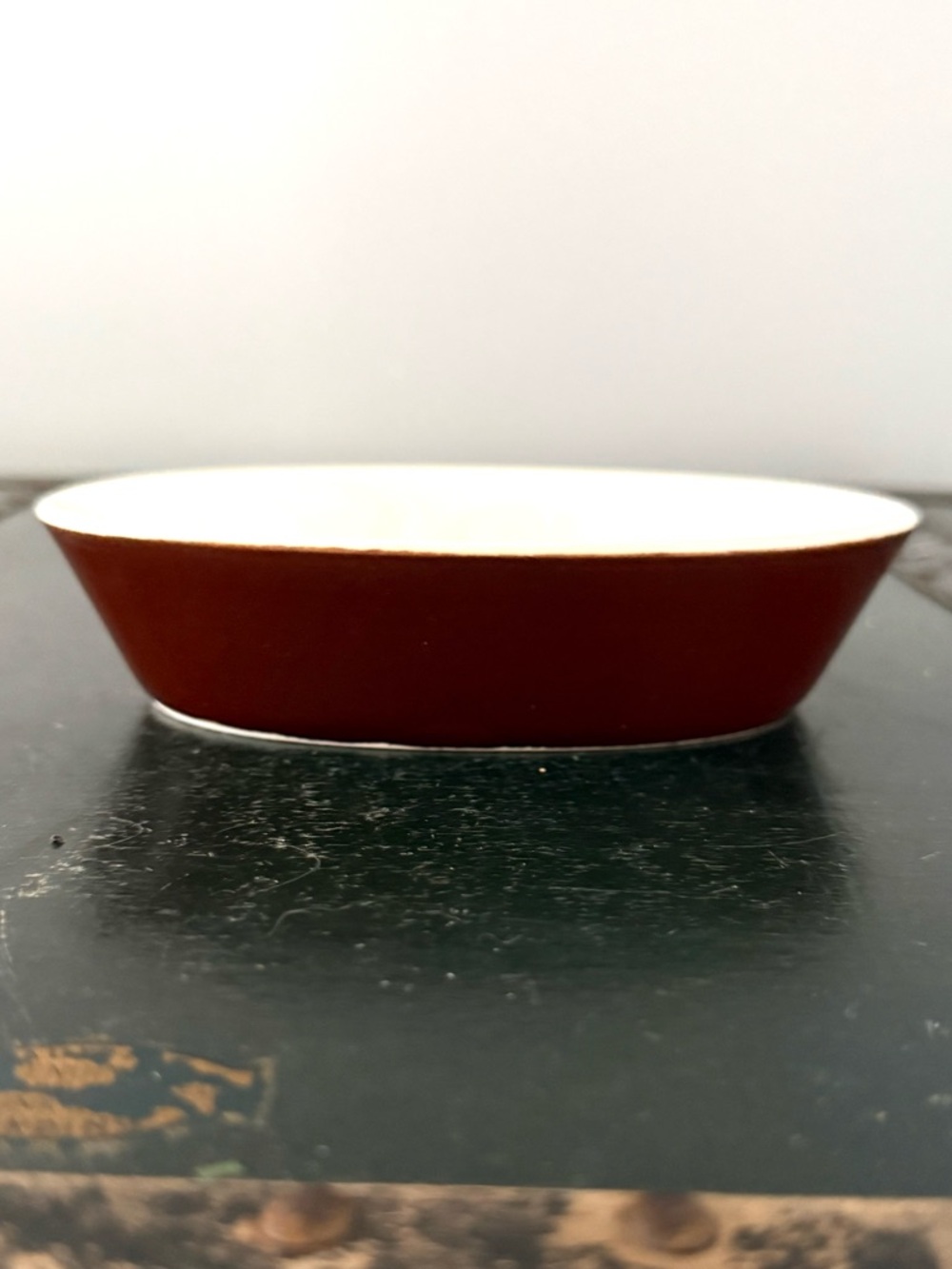Rego E005-01 S oval brown side bowl bean olive vegetable dip side dish